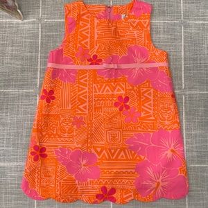 Lilly Pulitzer sneaky tiki print dress
